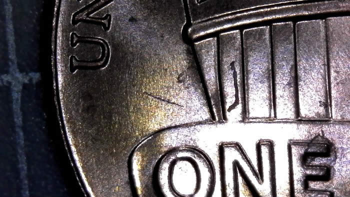 2018-P-Lincoln-Cent-Reverse-Struck-Through?-From-Purchased-OBW-Ebay-Roll